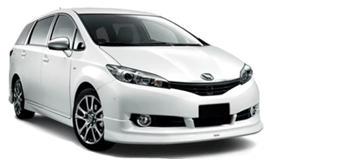 Toyota Wish (€35,00 p.d Incl. WA)